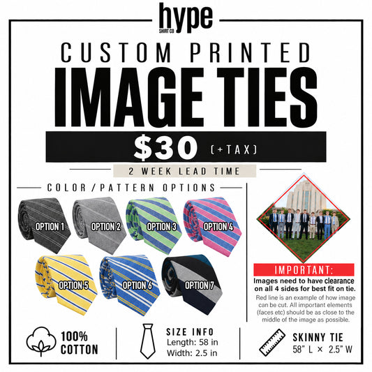 Custom Photo Tie
