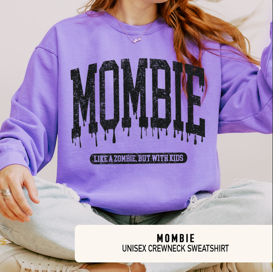 MOMBIE - Violet Adult Crewneck