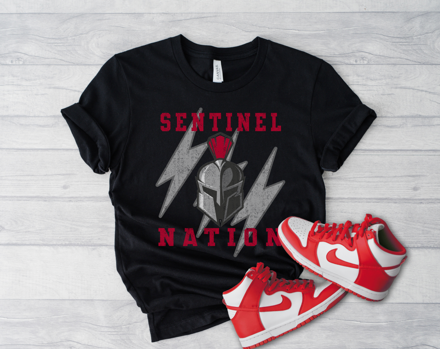 SENTINEL NATION  - Tshirt on White or Black