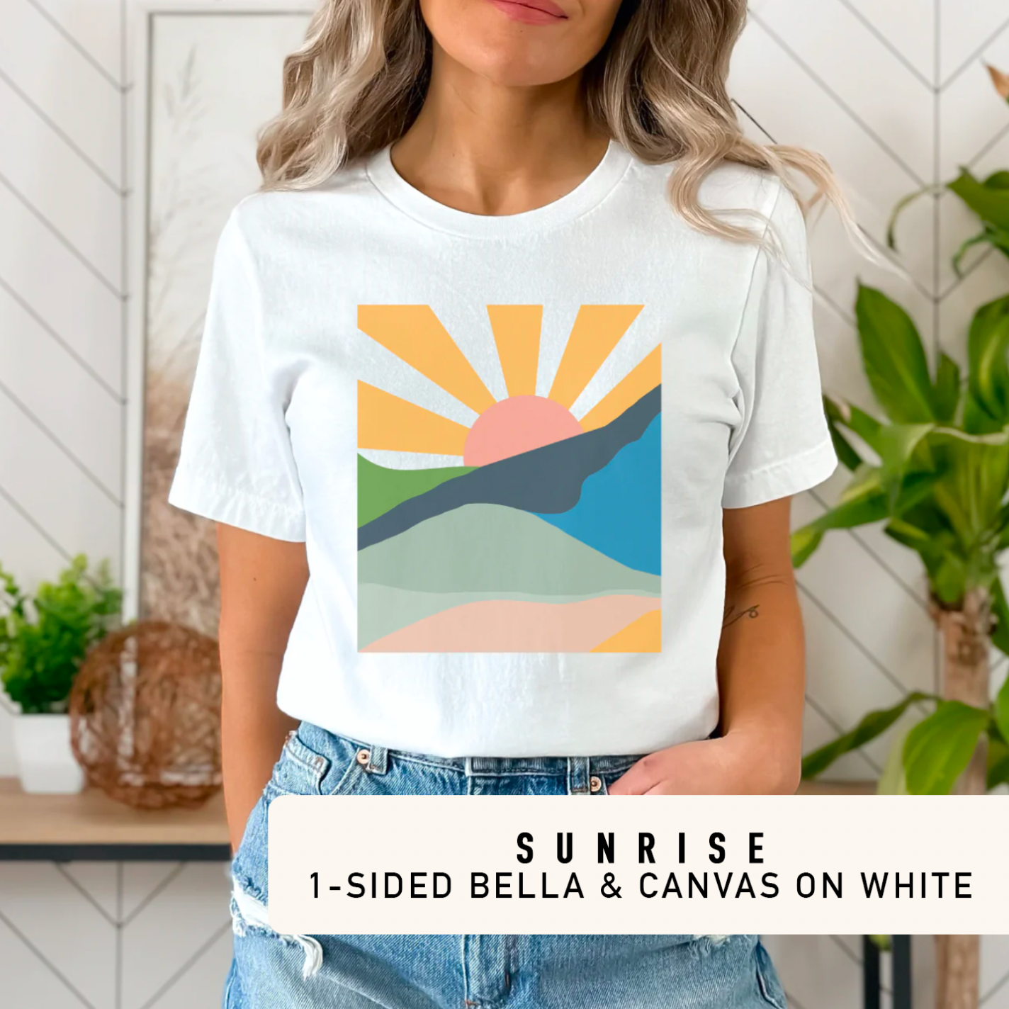 Sunrise - T-Shirt on White