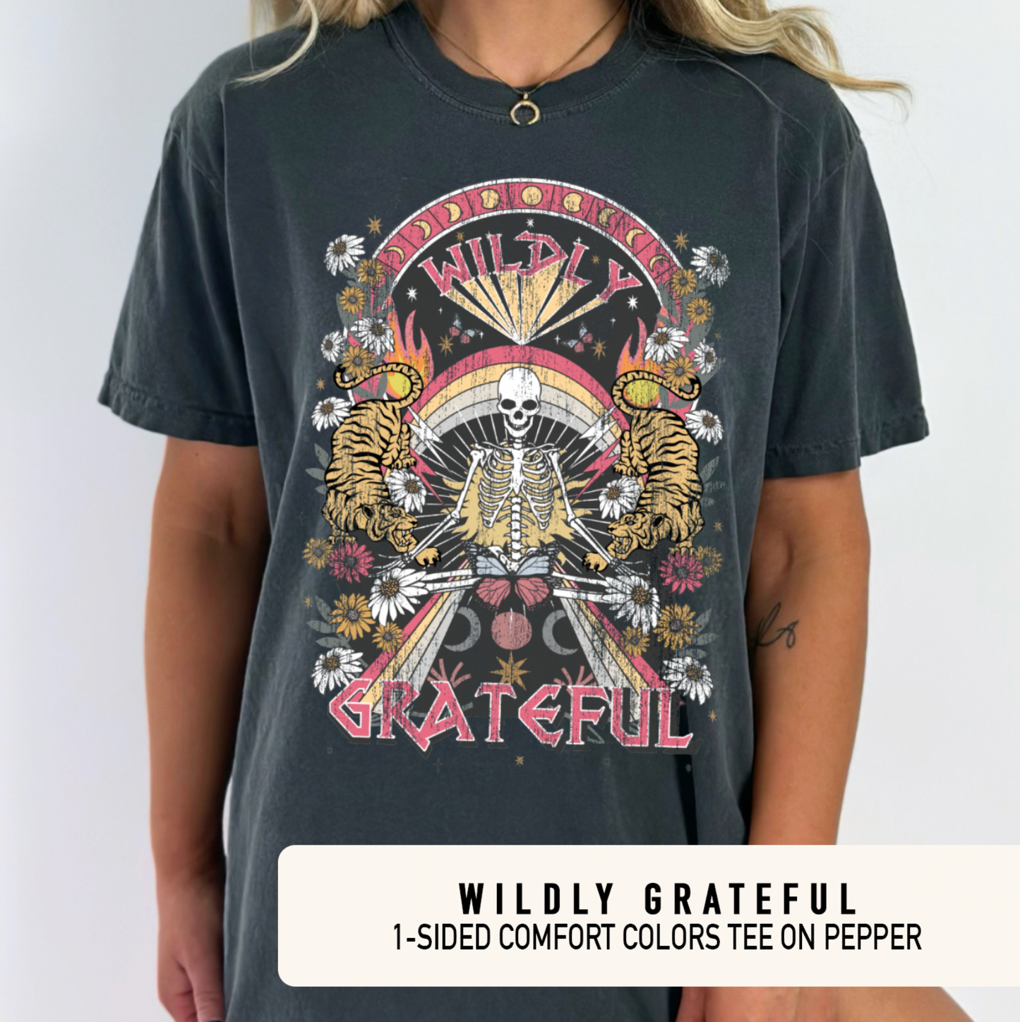 WILDLY GRATEFUL - On Pepper Unisex TShirt