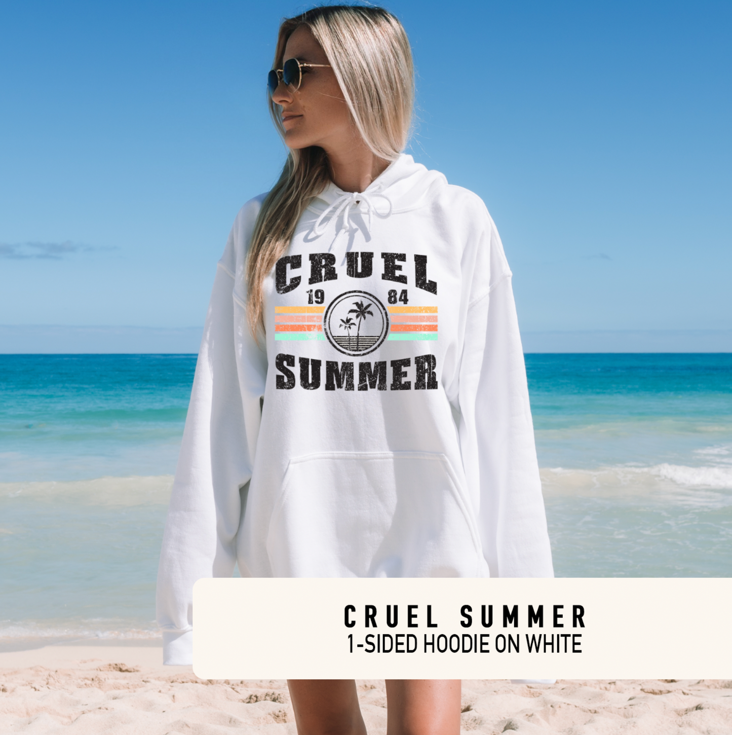 CRUEL SUMMER - 1-sided Adult Hoodie